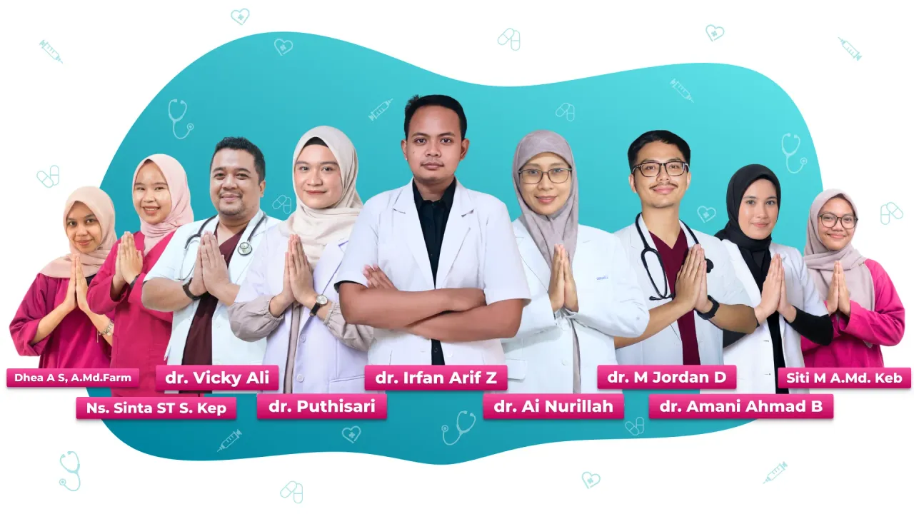 Salam Homecare nurse arriving for treatment